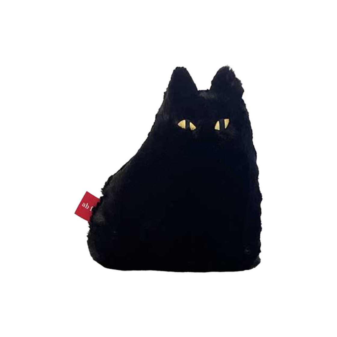 에이비페브 살찐 고양이 쿠션 스몰(ABFAB Fat cat cushion Black small)