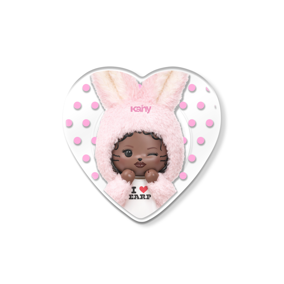 어프어프 x 카니 러블리 버니 카니 아크릴 스마트톡(EARPEARP x KANY Lovely Bunny Kany Acrylic Tok)