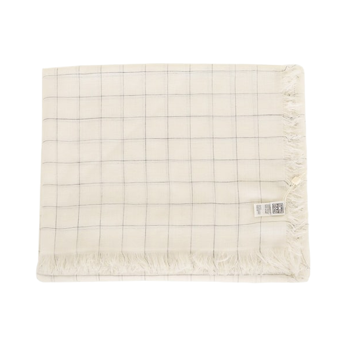 (W) 토템 라이트 울 스카프 에크루((W) Toteme Light Wool Scarf Ecru)