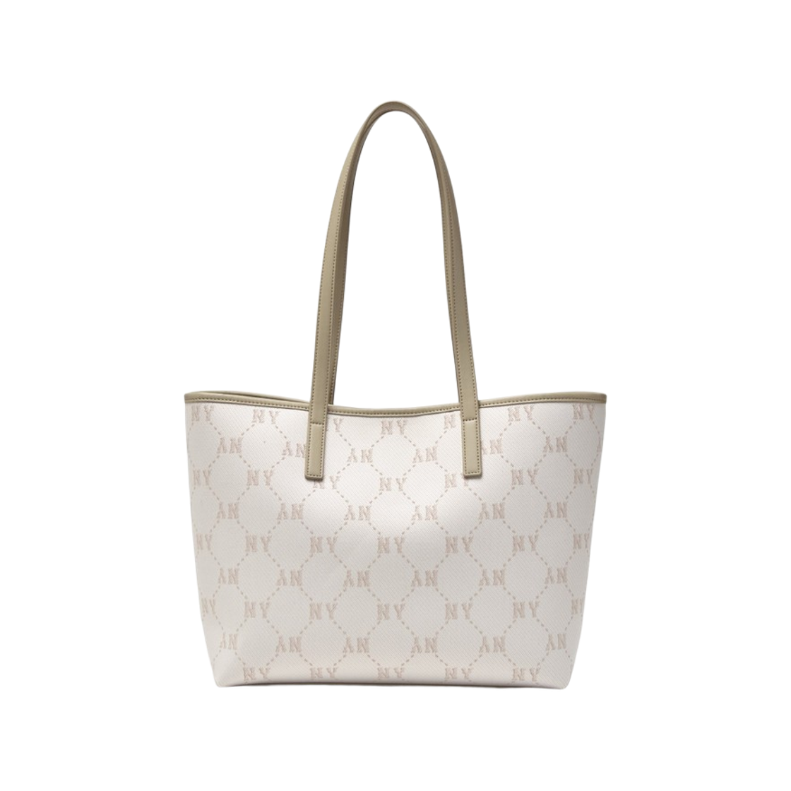MLB 뉴욕 양키스 다이아 모노그램 자카드 토트백 D.크림(MLB New York Yankees Dia Monogram Jacquard Tote Bag D.Cream) - 2