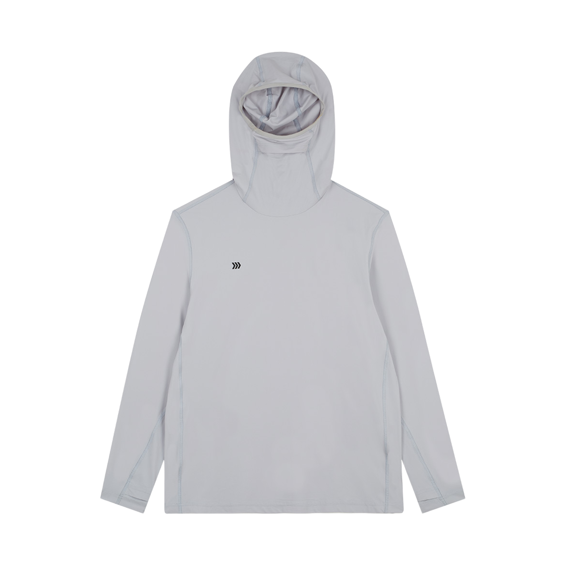 윌비랩 UV 컷 후드 티셔츠 그레이(WILLBE LAB UV Cut Hooded T-shirt Grey)