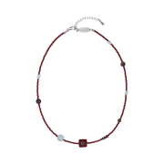 Riomeu Burgundy Ann Necklace
