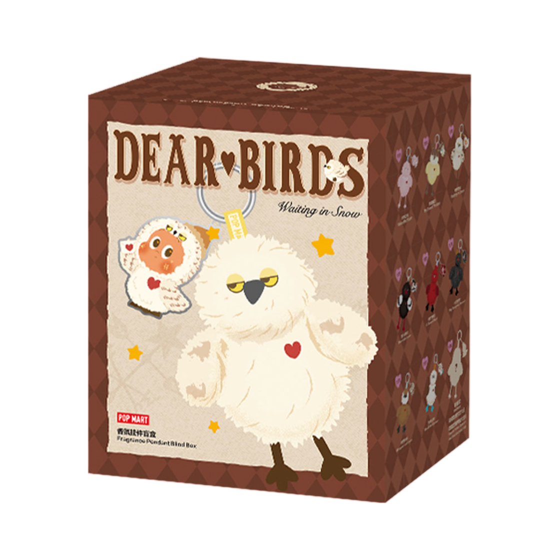 - Pop Mart Dear Birds Series Fragrance Pendant Sealed Case (1 Blind Box)