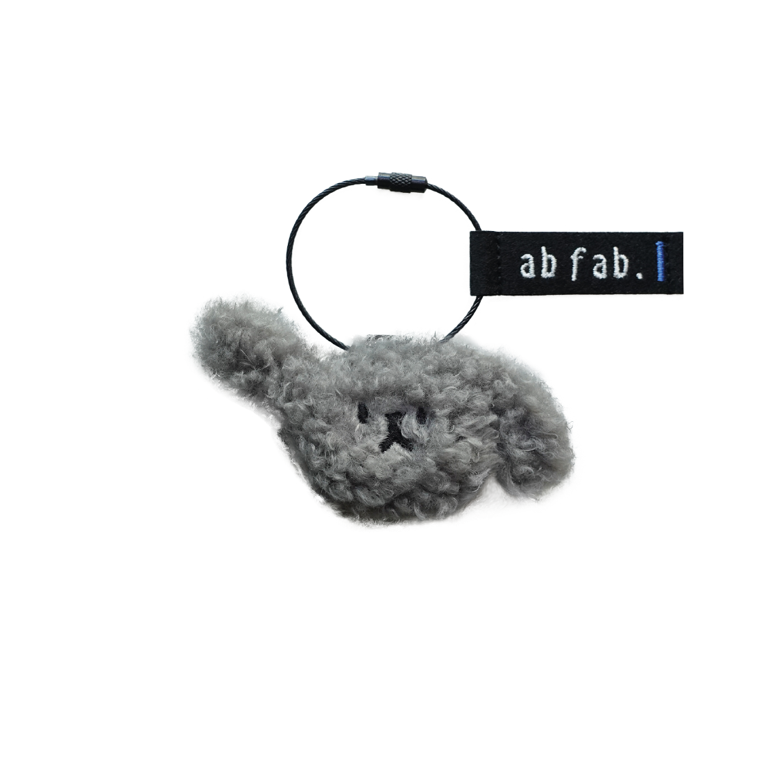 LV0212100035 ABFAB Mum-muh Key ring Gray dog