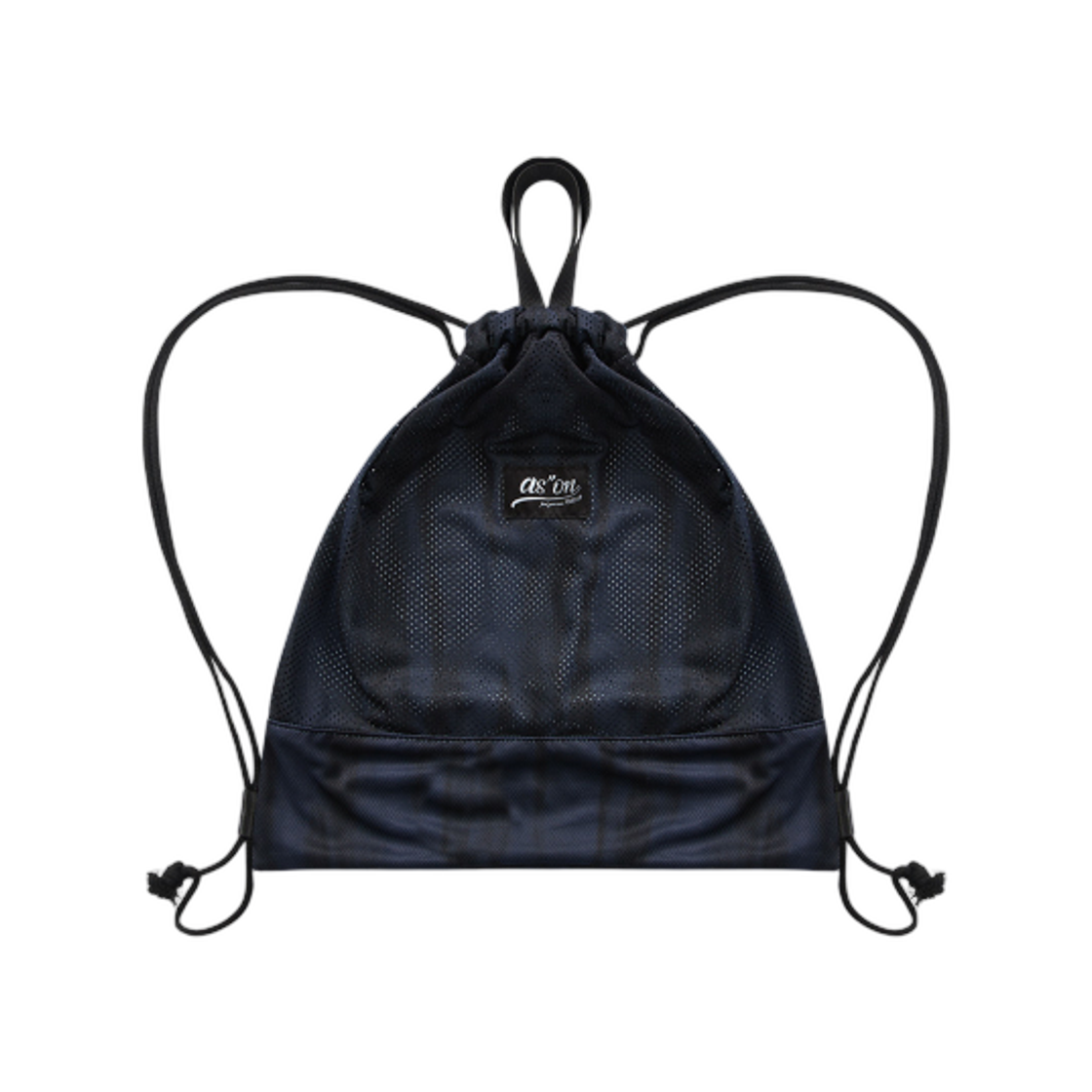 애즈온 드로우 스트링 백 다크 네이비(Ason Draw String Bag Dark Navy)