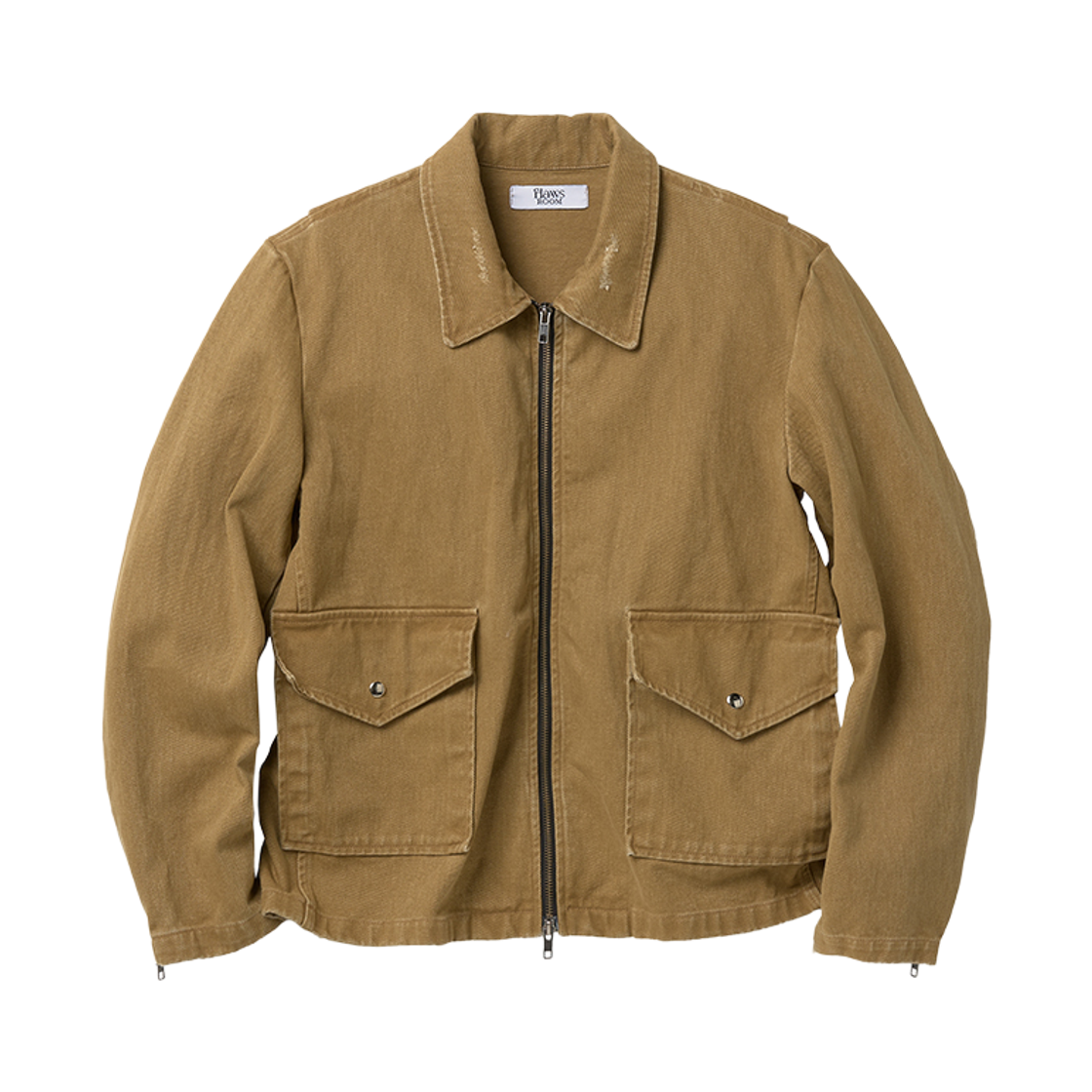 FL2420 Flawsroom Vintage Washed Jacket Beige