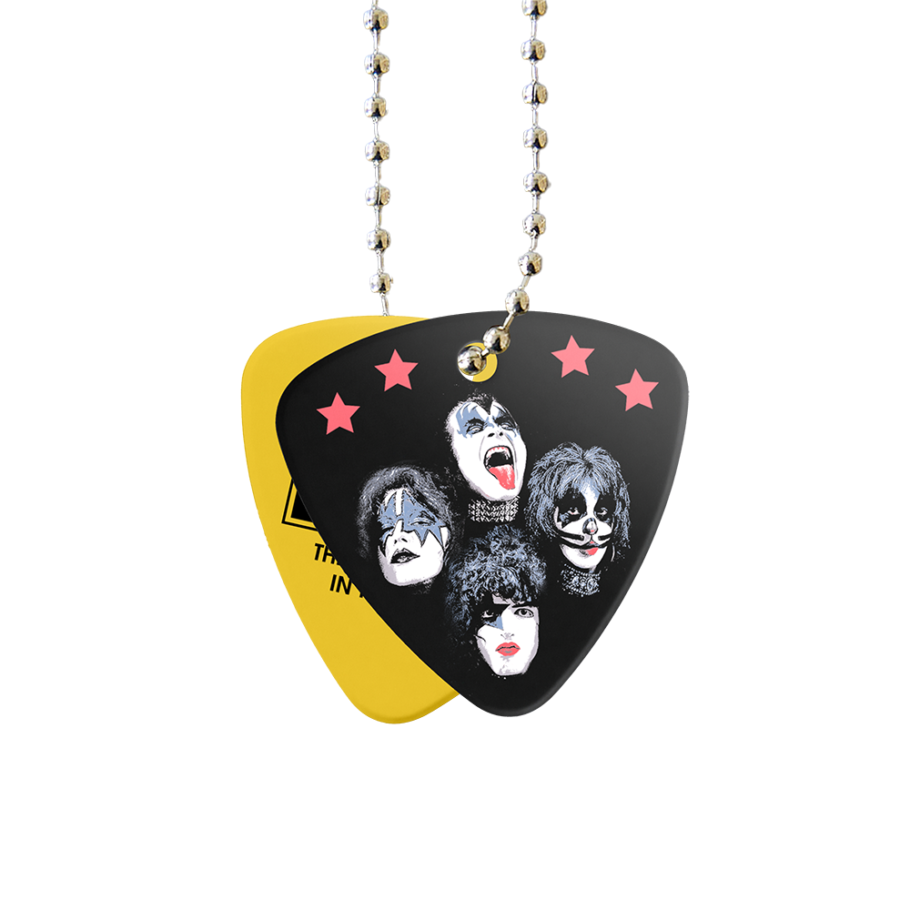 메인부스 X KISS 기타 피크 목걸이(MAINBOOTH X KISS Guitar Pick Necklace) - 3
