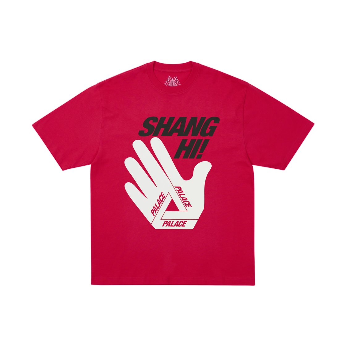 - Palace Shanghai T-Shirt Racey Red - 26SS