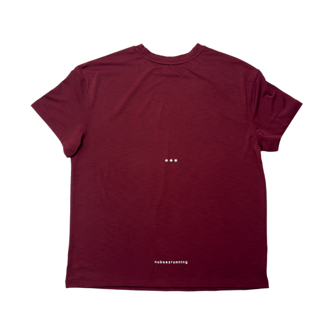 P00000FW nubeez Overlayer Short Sleeves Wine Red