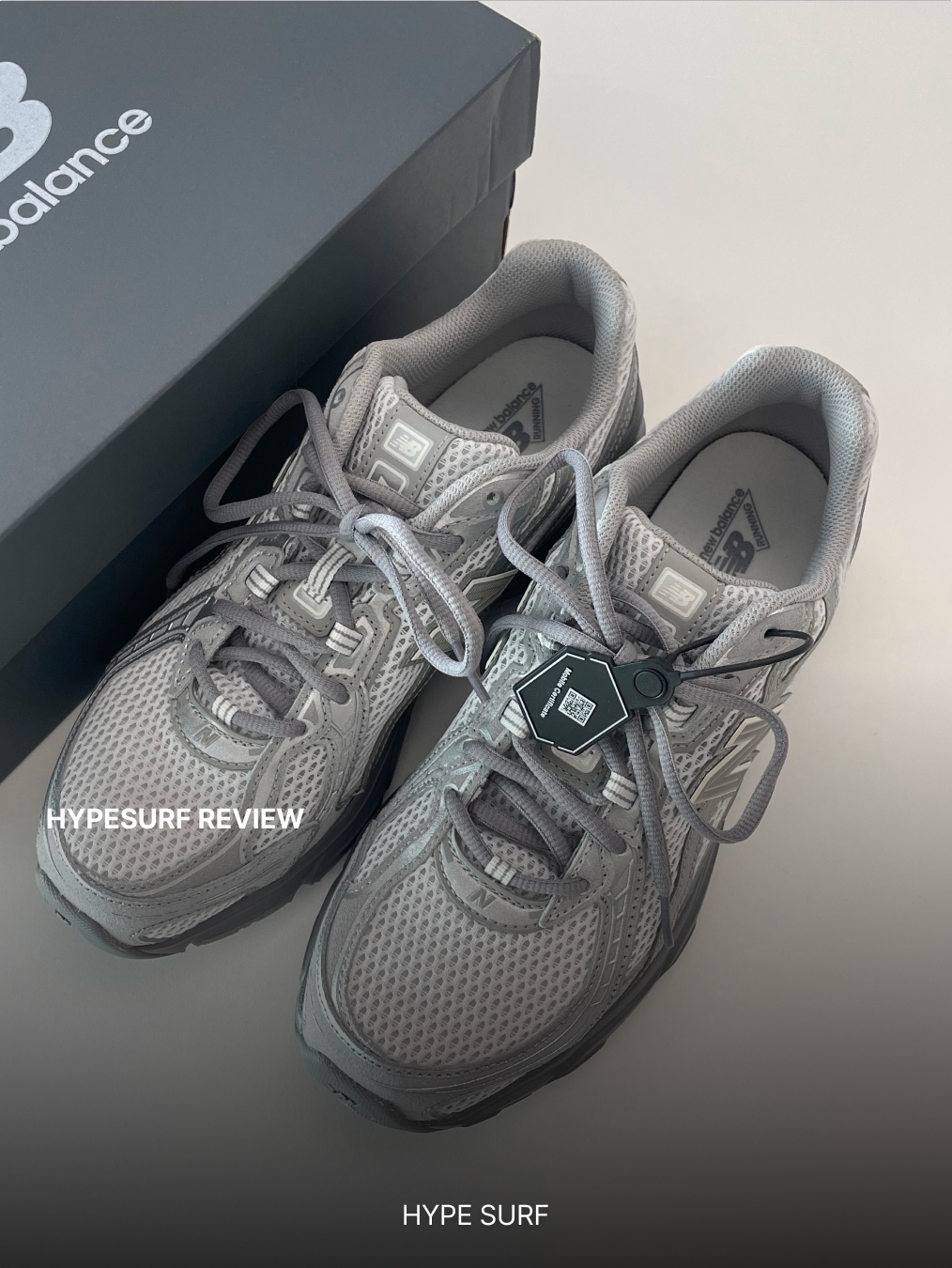 New Balance 740 Raincloud Silver Metallic 착용 스타일 - 3