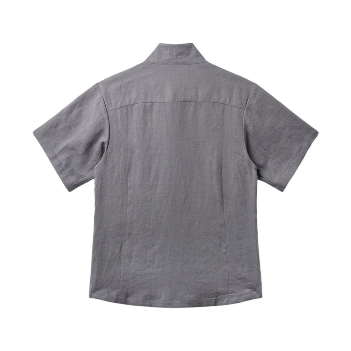 해칭룸 아크 집 셔켓 블루 그레이(Hatchingroom Arc Zip Shirket Blue Grey) - 2