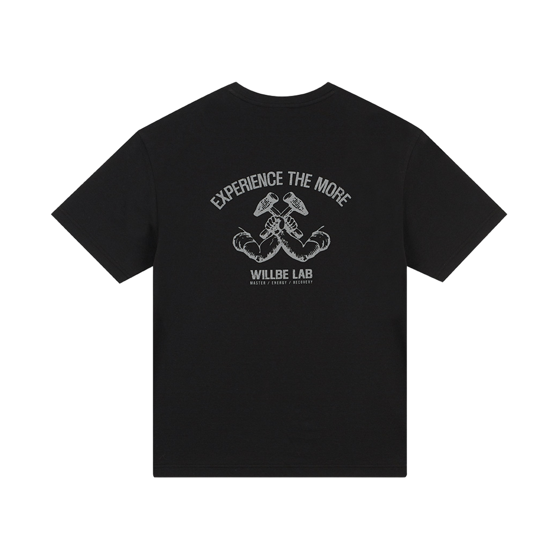 윌비랩 빈티지 그래픽 반팔 티셔츠 블랙(WILLBE LAB Vintage Graphic Short-Sleeved T-shirt Black)