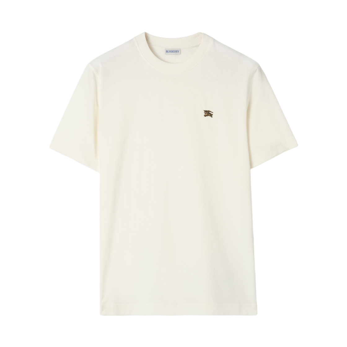 8126558 Burberry Metal Knight Cotton T-Shirt Chalk White