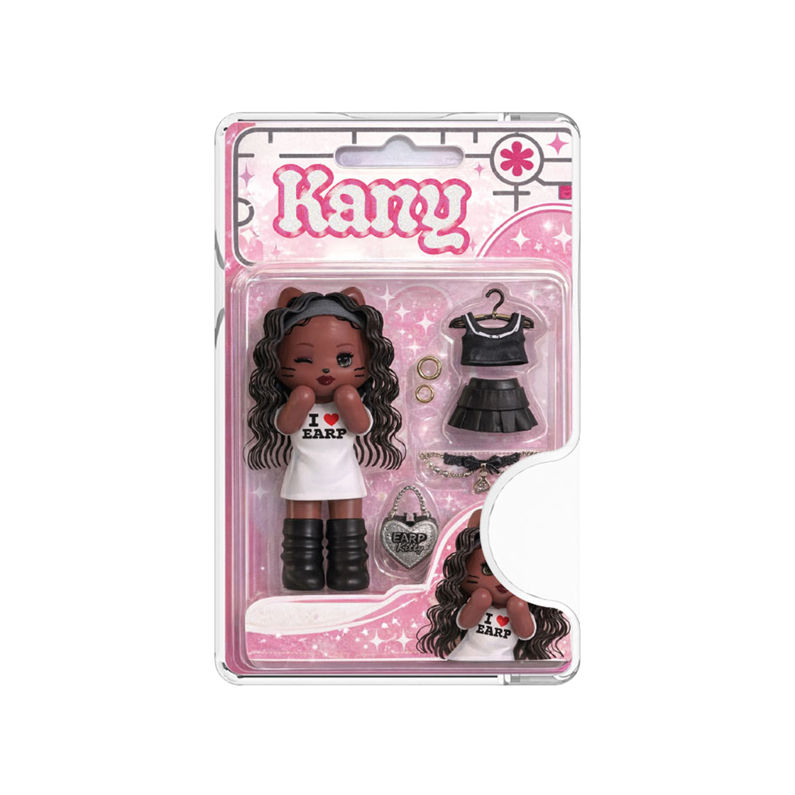 [사은품 증정] 어프어프 x 카니 I am a kany girl 맥세이프 카드지갑([사은품 증정] EARPEARP x KANY I am a kany girl Magnetic Card Wallet)
