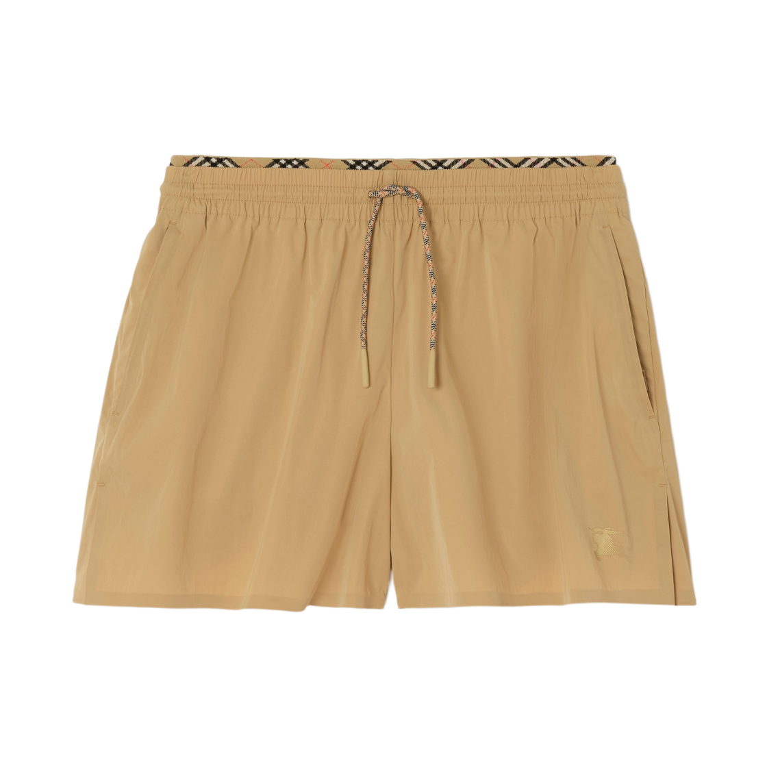 8117083 (W) Burberry Stretch Nylon Shorts Beige