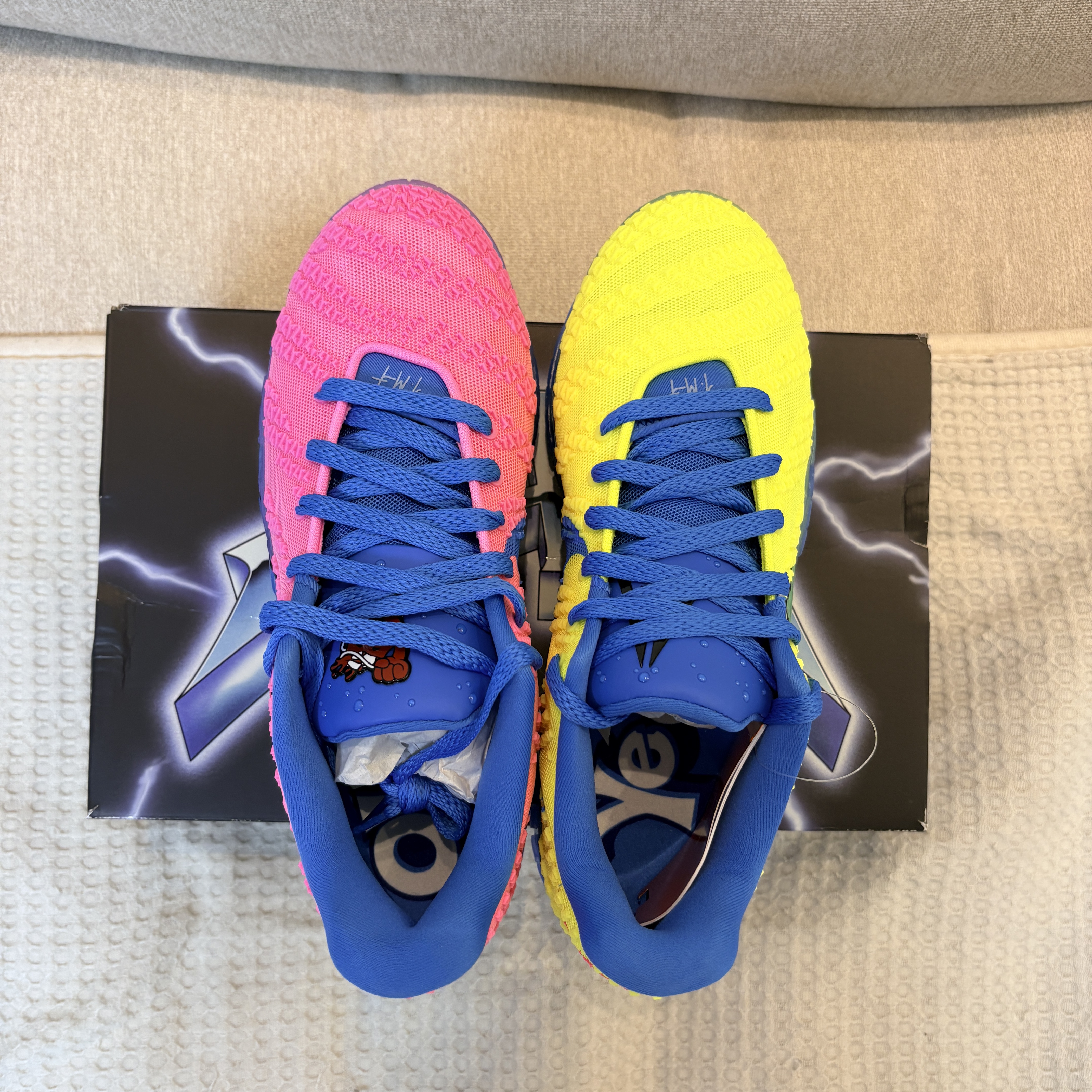 Nike x Kool-Aid Ja 3 EP Lemon Venom Light Photo Blue 착용 스타일 - 6