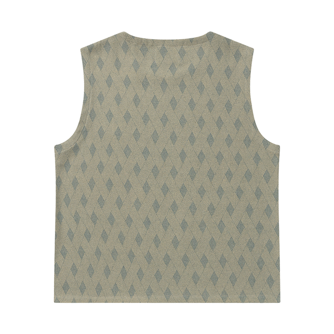 플로즈룸 데님 아가일 슬리브리스(Flawsroom Denim Argyle Sleeveless) - 2