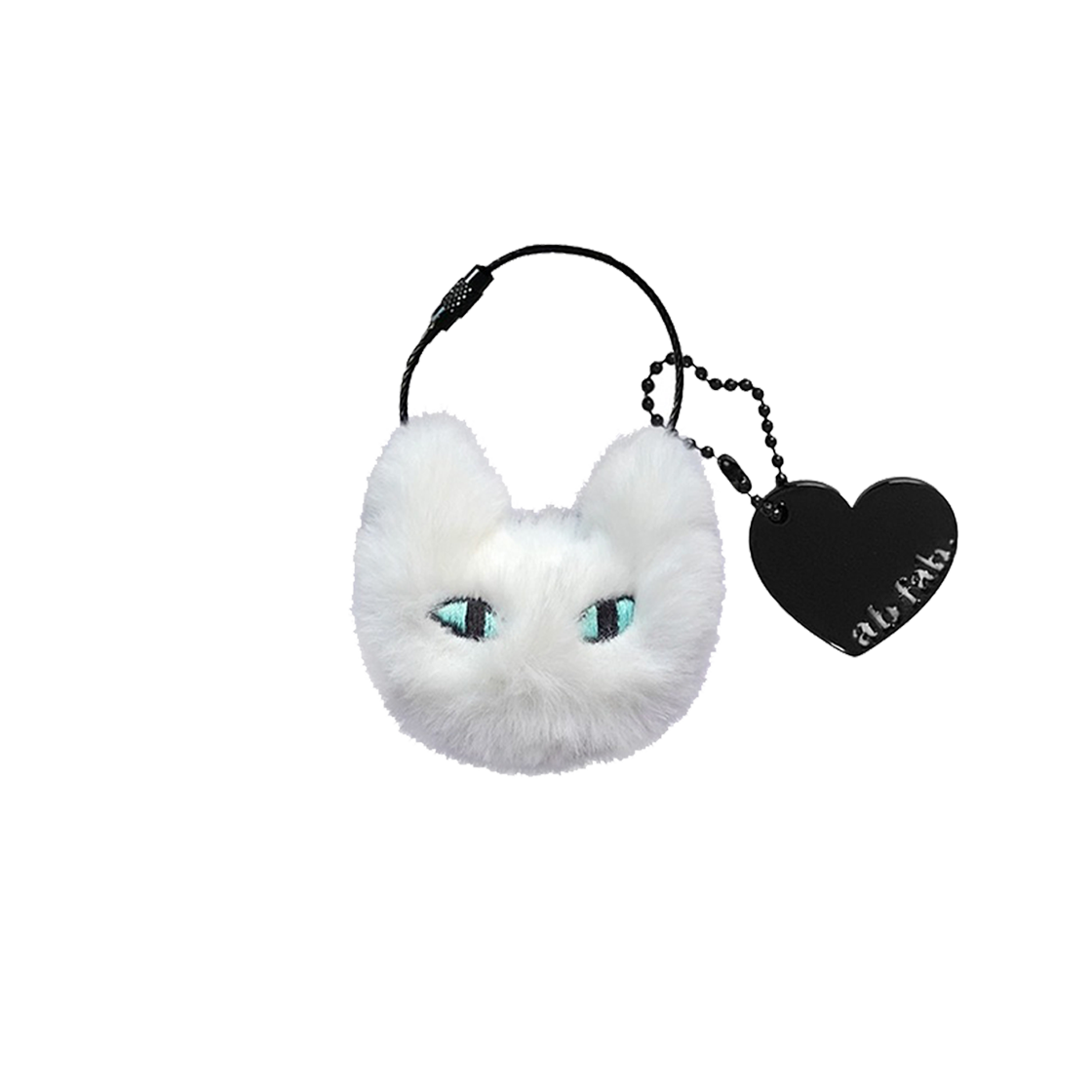 에이비페브 먐미 키링 화이트 민트(ABFAB Myam-mi Key ring White mint)
