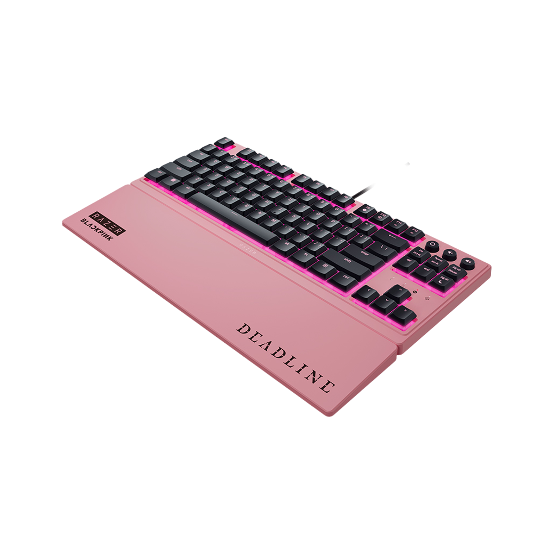 레이저 오나타 V3 TKL 블랙핑크 에디션 게이밍 키보드 영문 텐키리스(Razer Ornata V3 TKL Blackpink Edition) - 4