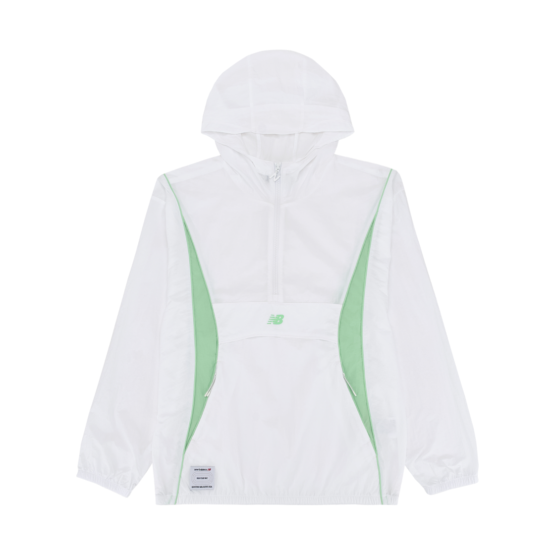 NBNAE22423-10 New Balance Runners Lightweight Anorak White