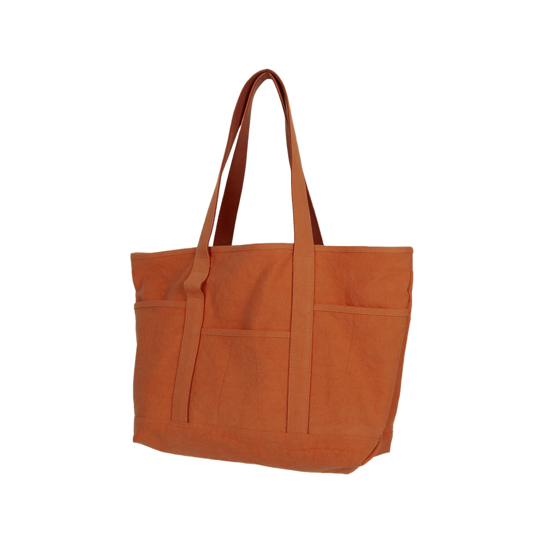 마지언타이틀 캔버스 카페토트 02 오렌지(MAZIUNTITLED Canvas Cafe Tote 02 Orange)