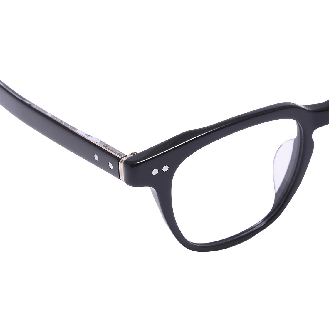알로아이웨어 [FRAME BLACK] FBG7403 0920G 아세테이트 블랙 안경테(ALO EYEWEAR [FRAME BLACK] FBG7403 0920G acetate black glasses frame) - 4