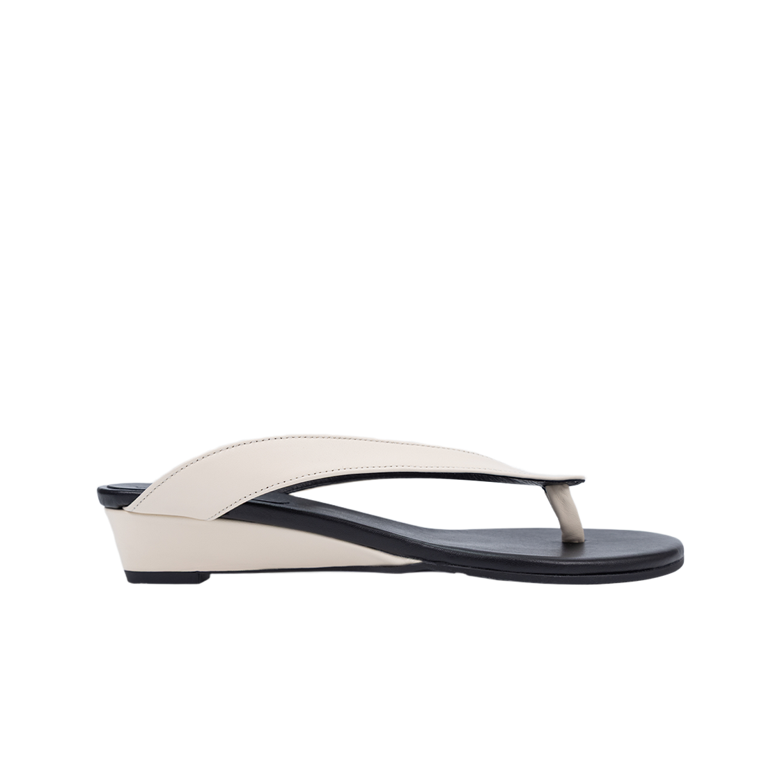 아포아 드렢 웨지샌들 크림(APOA Drape Wedge Sandal Cream)