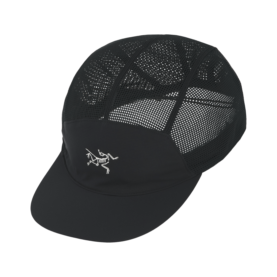 아크테릭스 노반 메쉬 5 패널 캡 블랙 아크틱 실크(Arc'teryx Norvan Mesh 5 Panel Cap Black Arctic Silk)