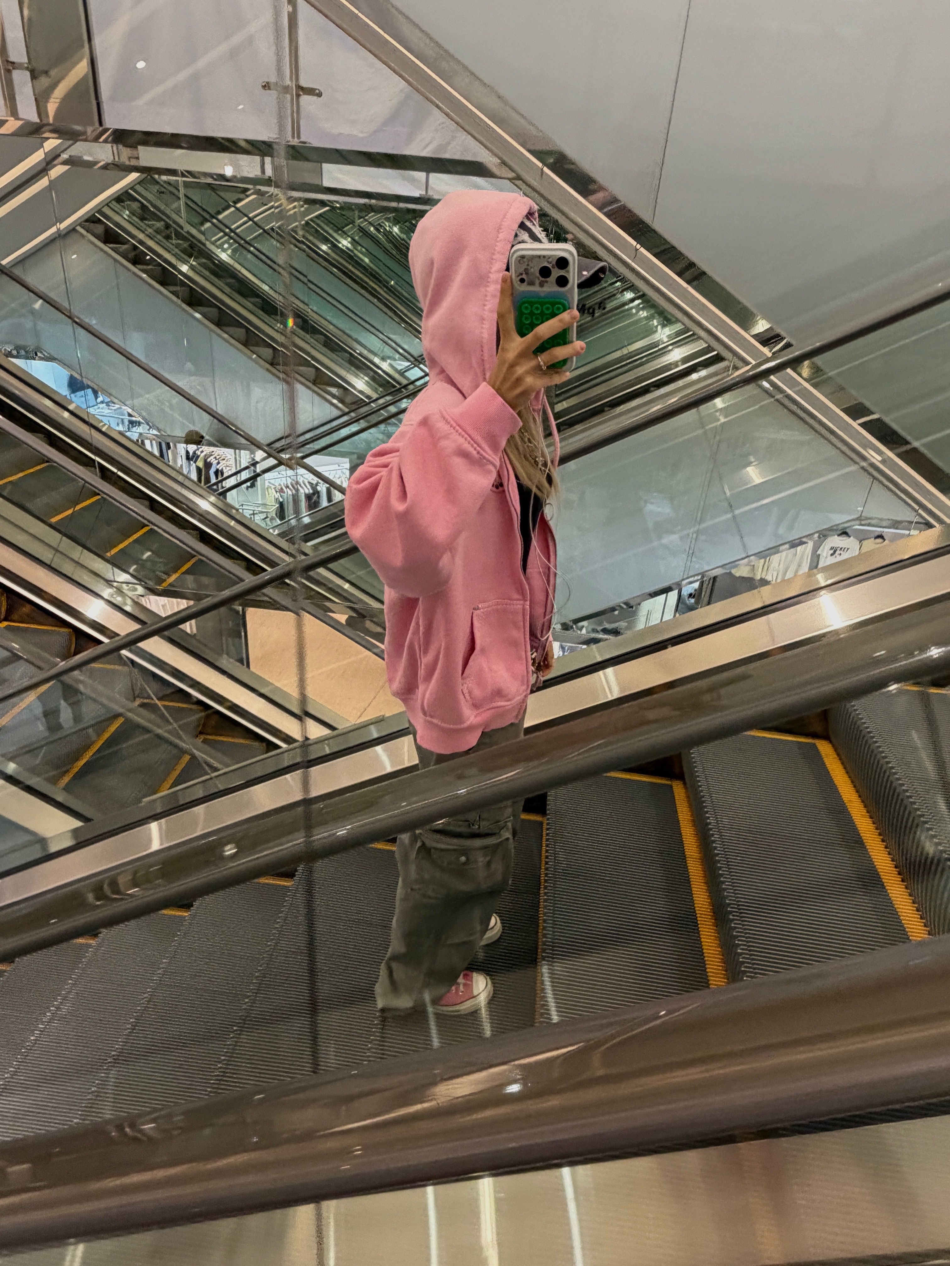 Supreme x True Religion Zip Up Hooded Sweatshirt Pink - 25FW 착용 스타일 - 2