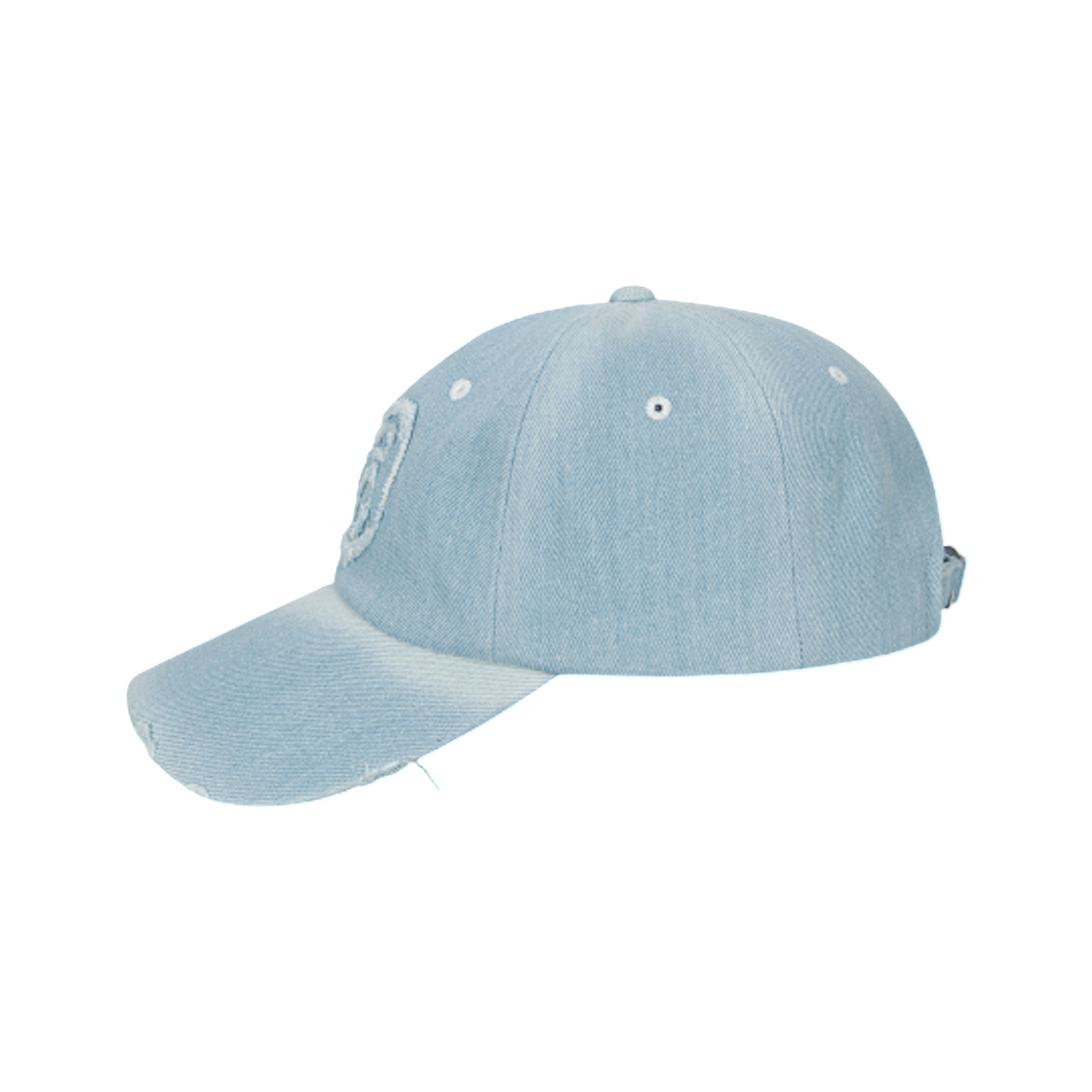 애즈온 데님 패치 볼캡 라이트 블루(Ason Denim Patch Ball Cap Light Blue) - 2