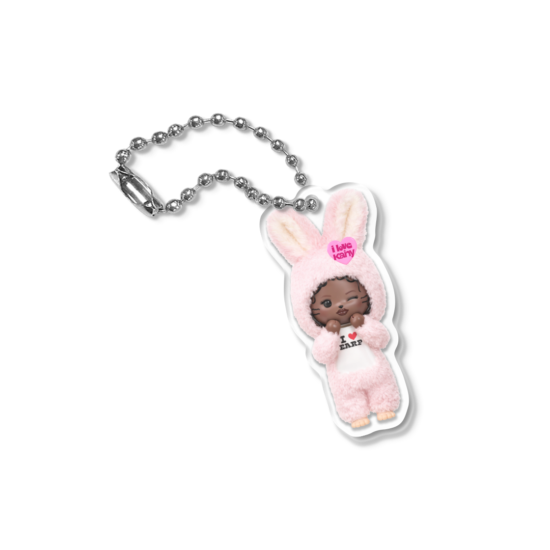 [사은품 증정] 어프어프 x 카니 러블리 버니 카니 아크릴 키링([사은품 증정] EARPEARP x KANY Lovely Bunny Kany Acrylic Keyring)
