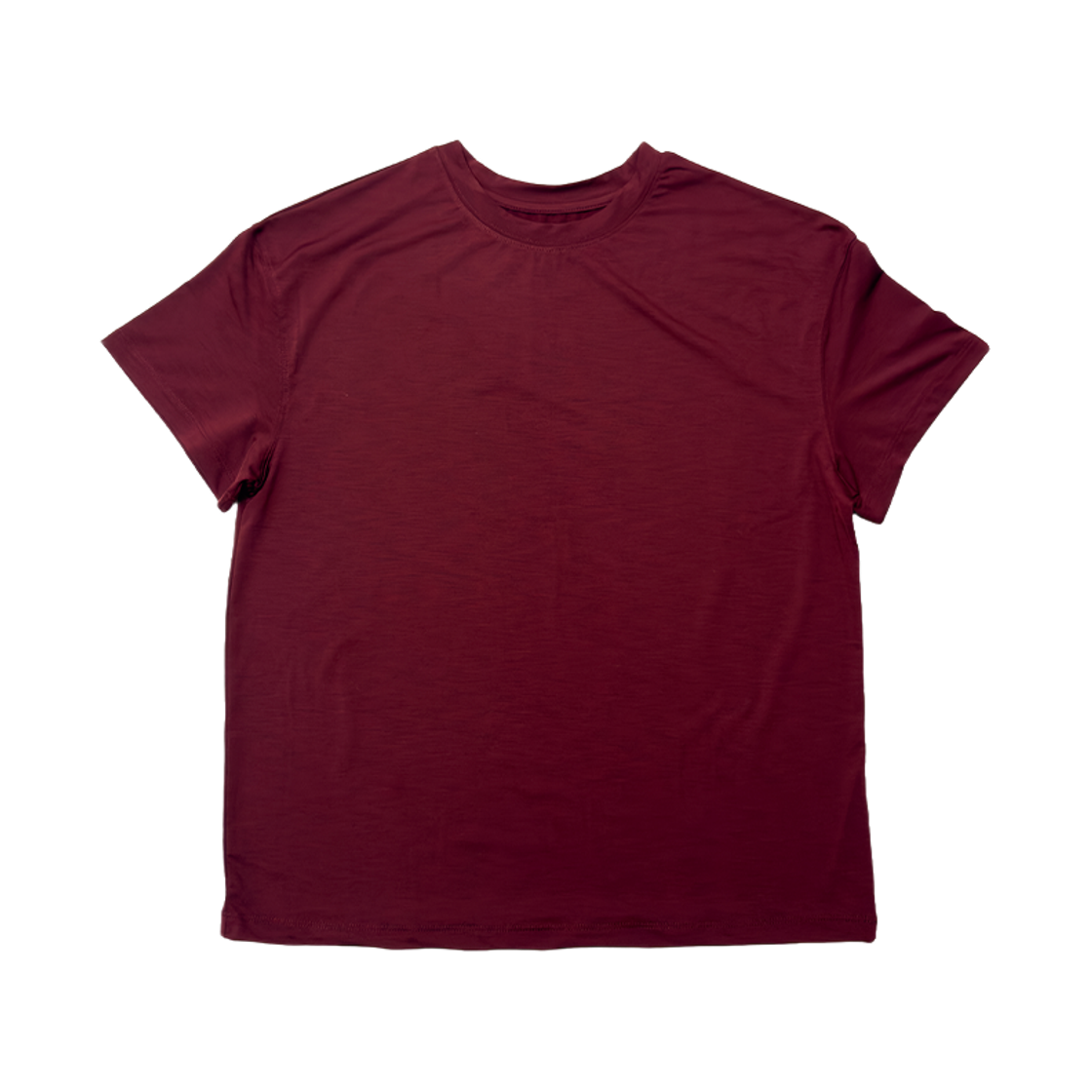 누비즈 오버레이어 숏슬리브 와인레드(nubeez Overlayer Short Sleeves Wine Red) - 2