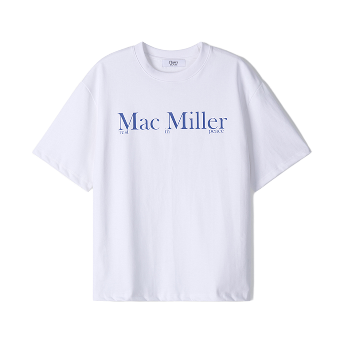 플로즈룸 맥밀러 티셔츠 화이트(Flawsroom Mac Miller TShirts White) - 1