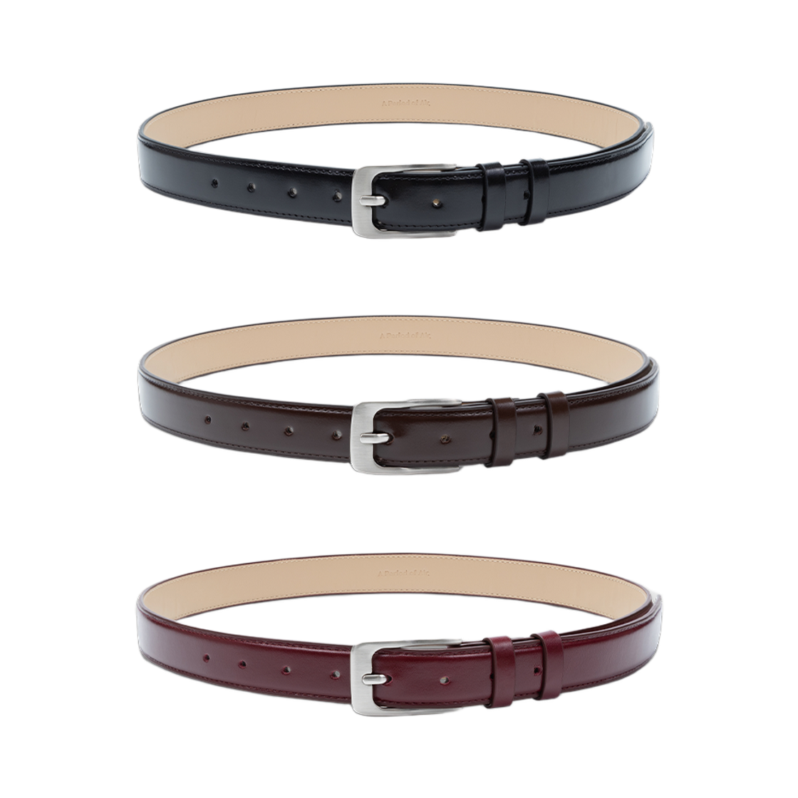 아포아 프레임 레더 벨트(APOA Frame Leather Belt_3color) - 1