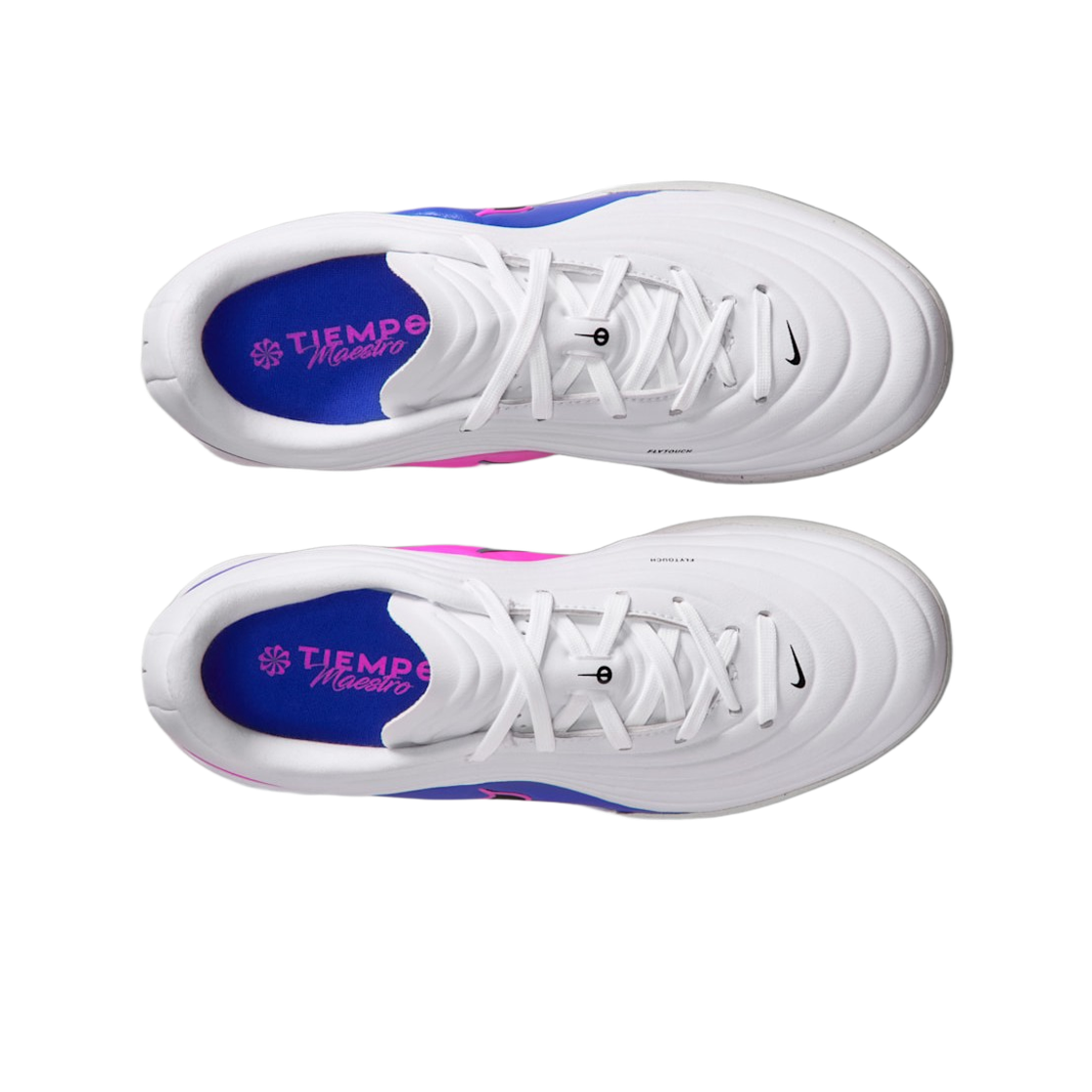 (JR) 나이키 티엠포 마에스트로 아카데미 TF 화이트 레이서 블루((JR) Nike Tiempo Maestro Academy TF White Racer Blue) - 2