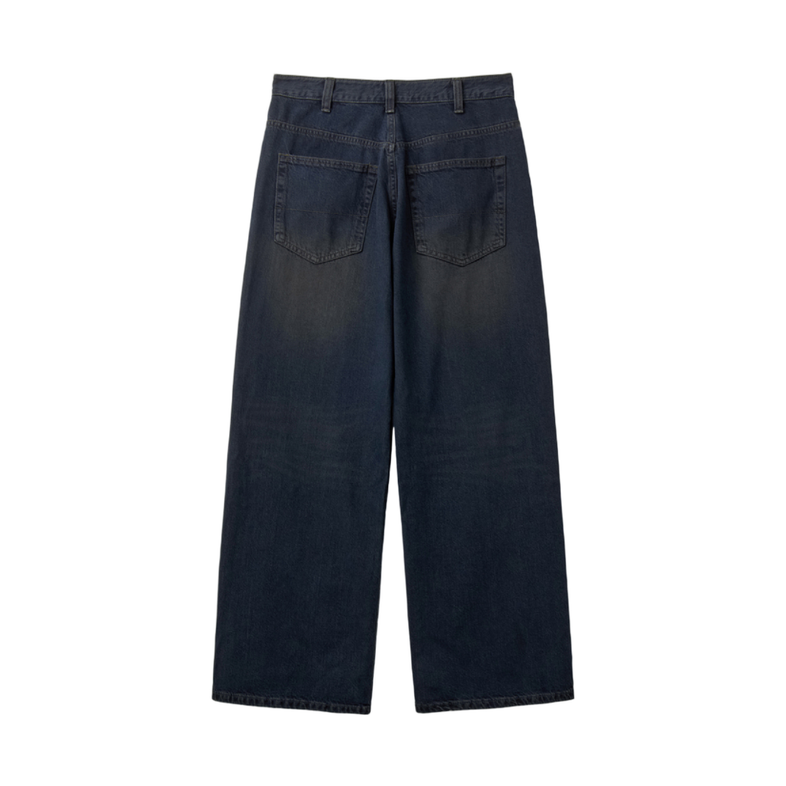 해칭룸 와이드 진 다크 블루(Hatchingroom Wide Jeans Dark Blue) - 2