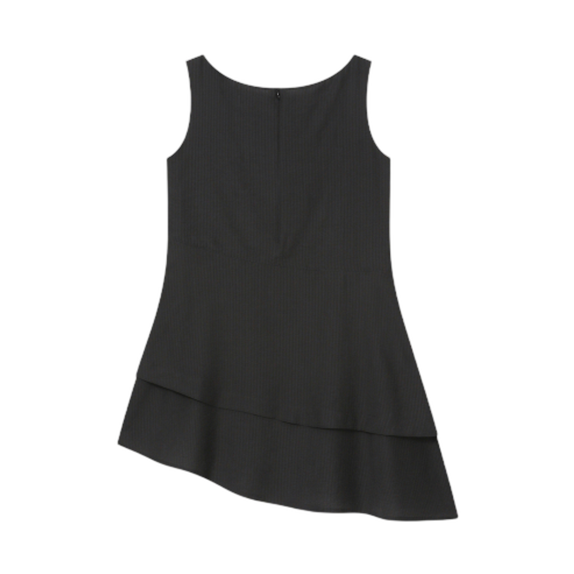 (W) 미세키서울 시어 멀티 레이어드 원피스 블랙((W) Miseki Seoul Sheer Multi Layered Onepiece Black) - 2