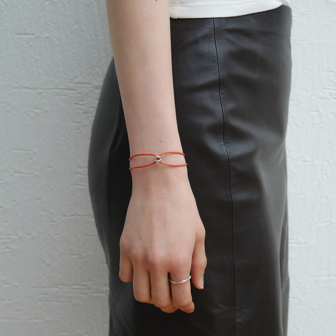 아포아 실버 트윈 팔찌(APOA Silver Twin Bracelet_6color) - 5