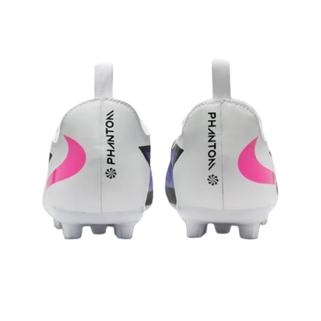 (JR) 나이키 팬텀 6 로우 아카데미 HG 레이서 블루 화이트((JR) Nike Phantom 6 Low Academy HG Racer Blue White) - 3