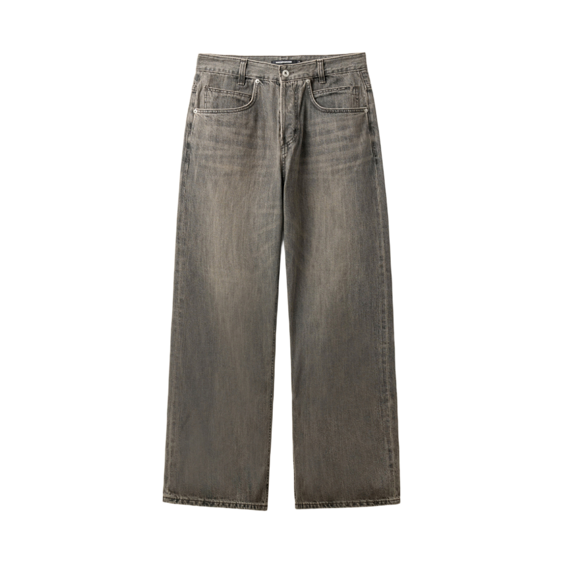 해칭룸 레귤러 셀비지 진 슬럽 빈티지 그레이(Hatchingroom Regular Selvedge Jeans Slub Vintage Grey)