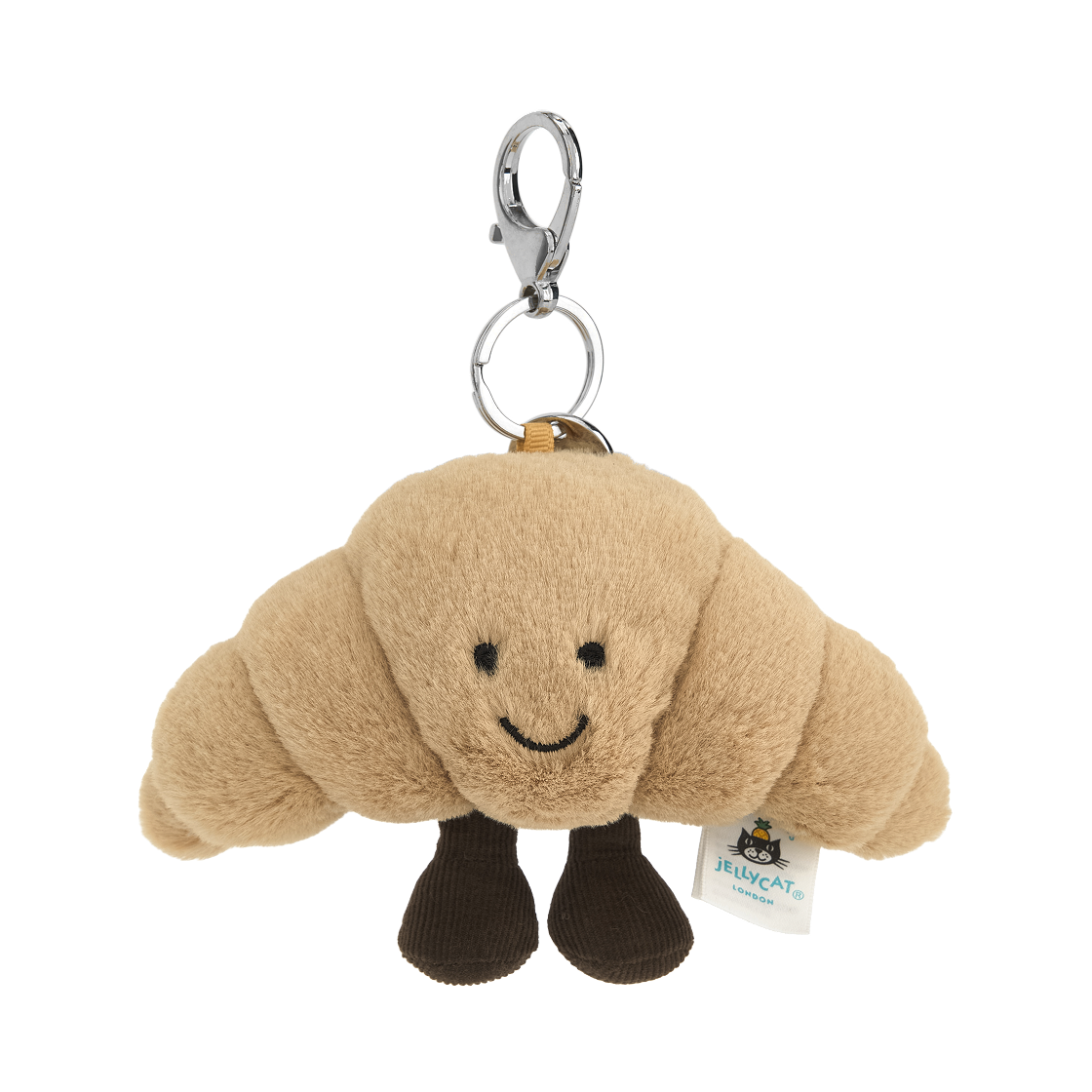 젤리캣 어뮤저블 크루아상 백 참 브라운(Jellycat Amuseable Croissant Bag Charm Brown)
