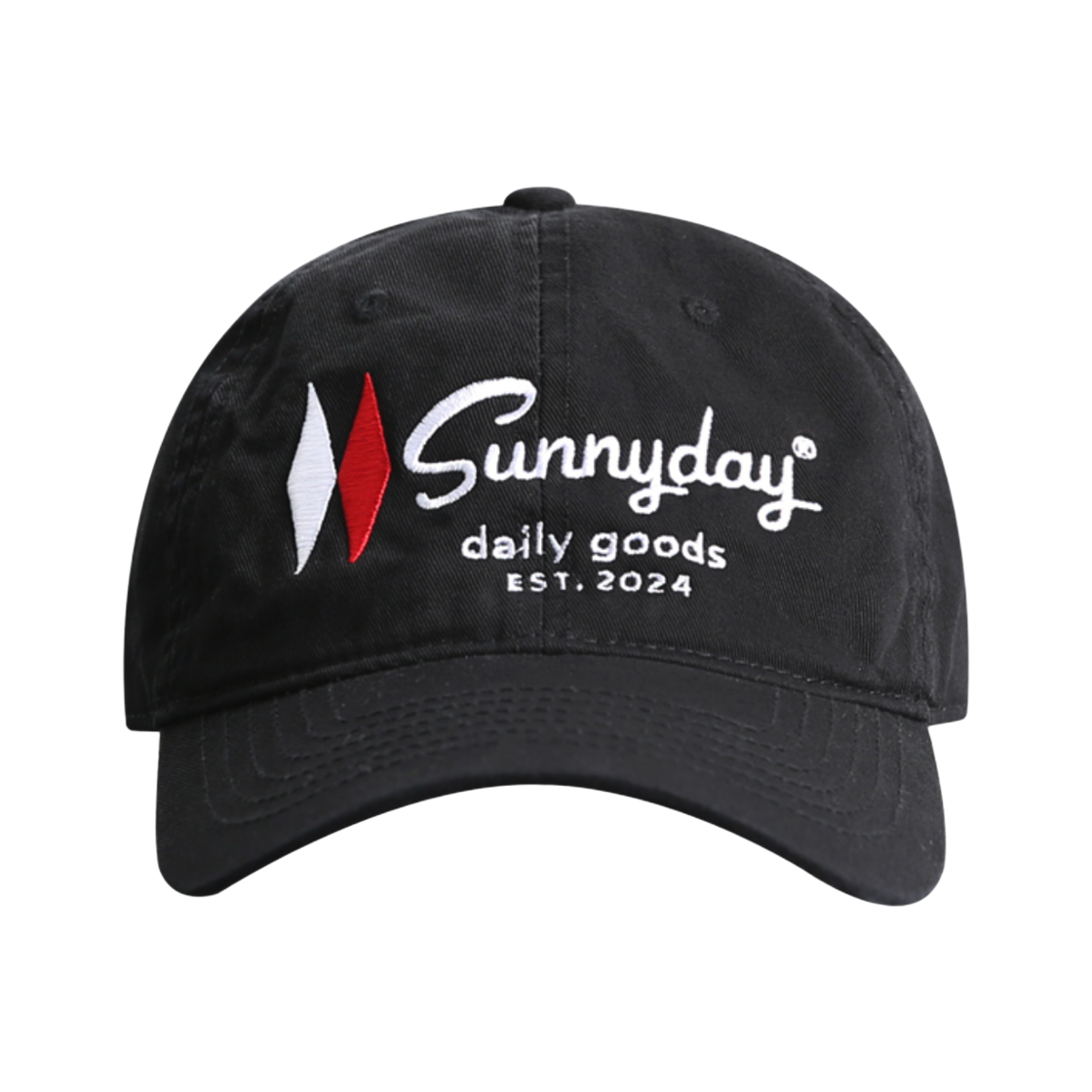 노이아고 써니 데이 코튼 볼캡 블랙(Noiago Sunny Day Cotton Ball Cap Black)