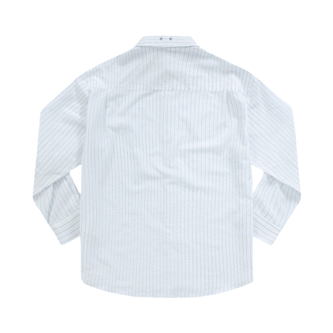 (W) 애즈온 레이브 스트라이프 셔츠 라이트 블루((W) Ason Lave Stripe Shirt Light Blue) - 2