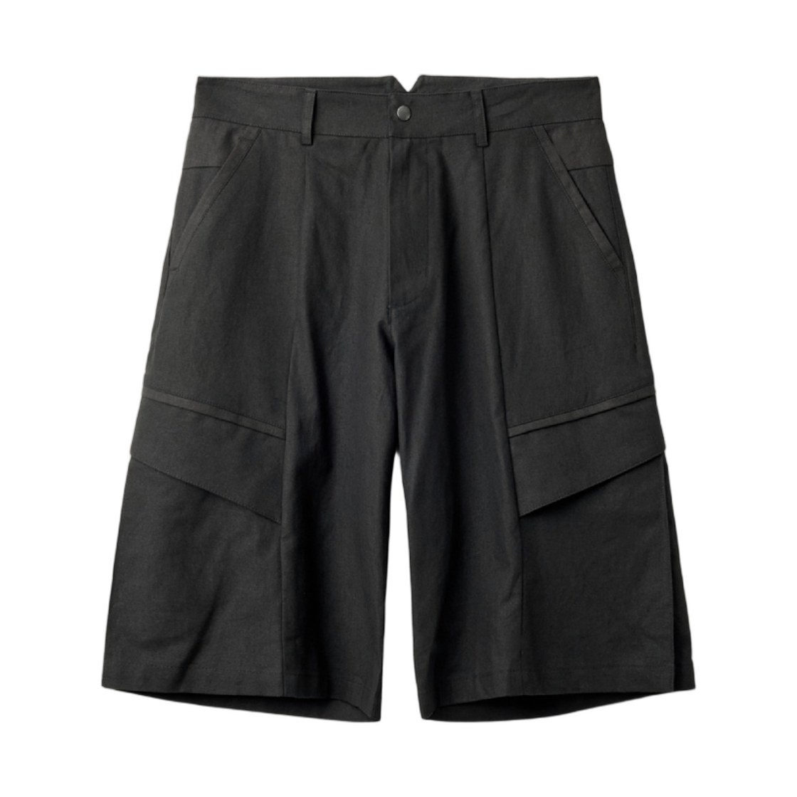 해칭룸 플랩 쇼츠 블랙(Hatchingroom Flap Shorts Black) - 1