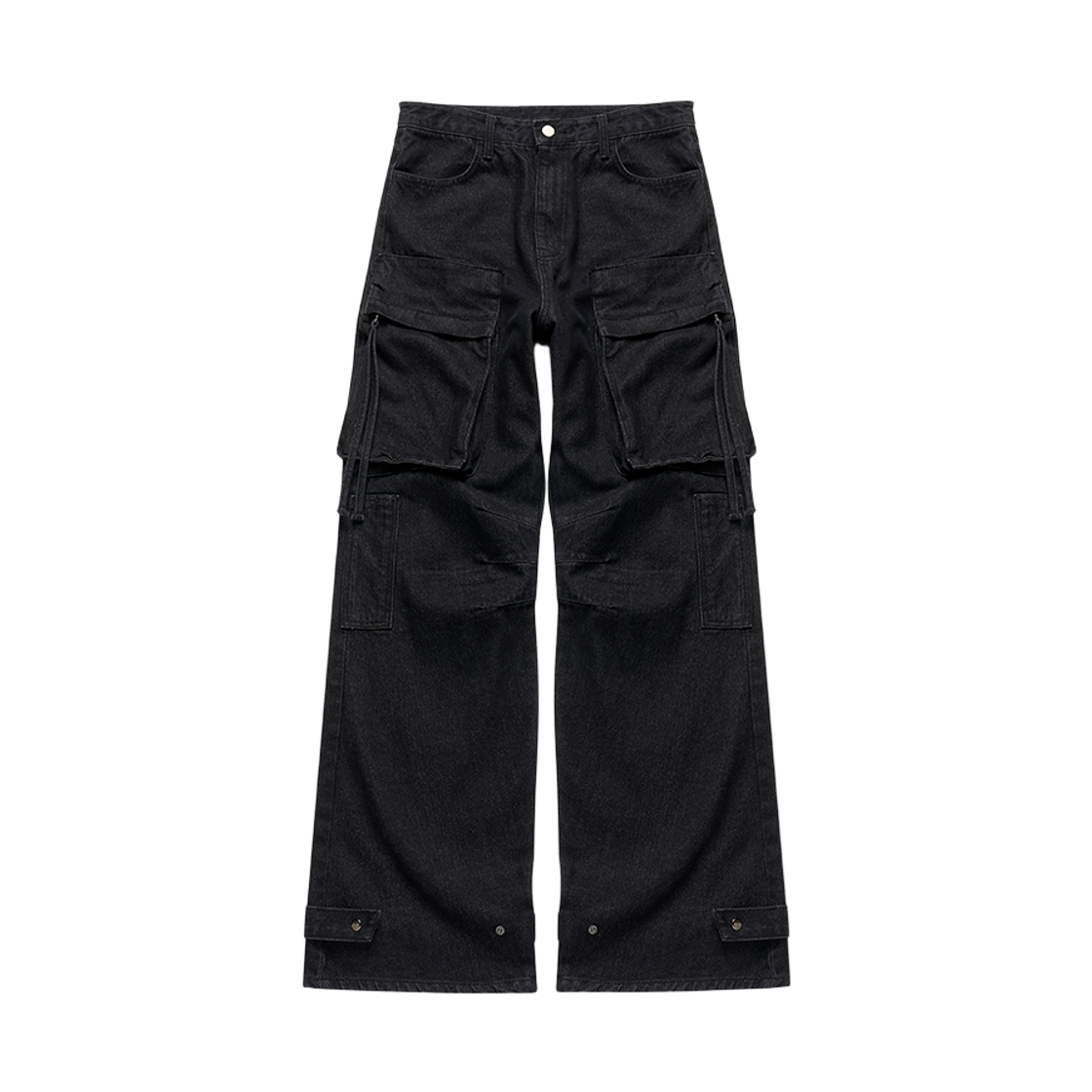 FL2416 Flawsroom String Cargo Denim Pants