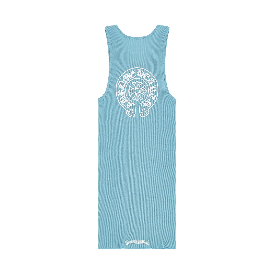 크롬하츠 홀스슈 립 탱크탑 베이비 블루(Chrome Hearts Horseshoe Rib Tank Top Baby Blue)