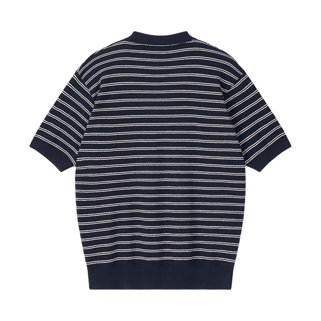 플로즈룸 스트라이프 코튼 니트 네이비(Flawsroom Stripe Cotton Knit Navy) - 2