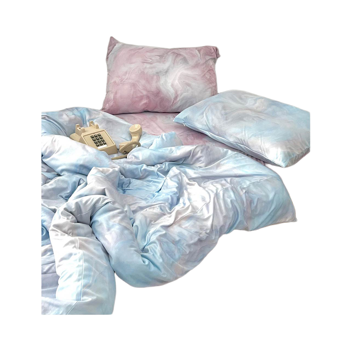 무성화 소르베 부드러운 촉감 먼지없는 이불커버 QK(200x230cm)(MUSEONGHWA Sorbet Soft Touch Dust-Free Blanket Cover QK(200x230cm)) - 1