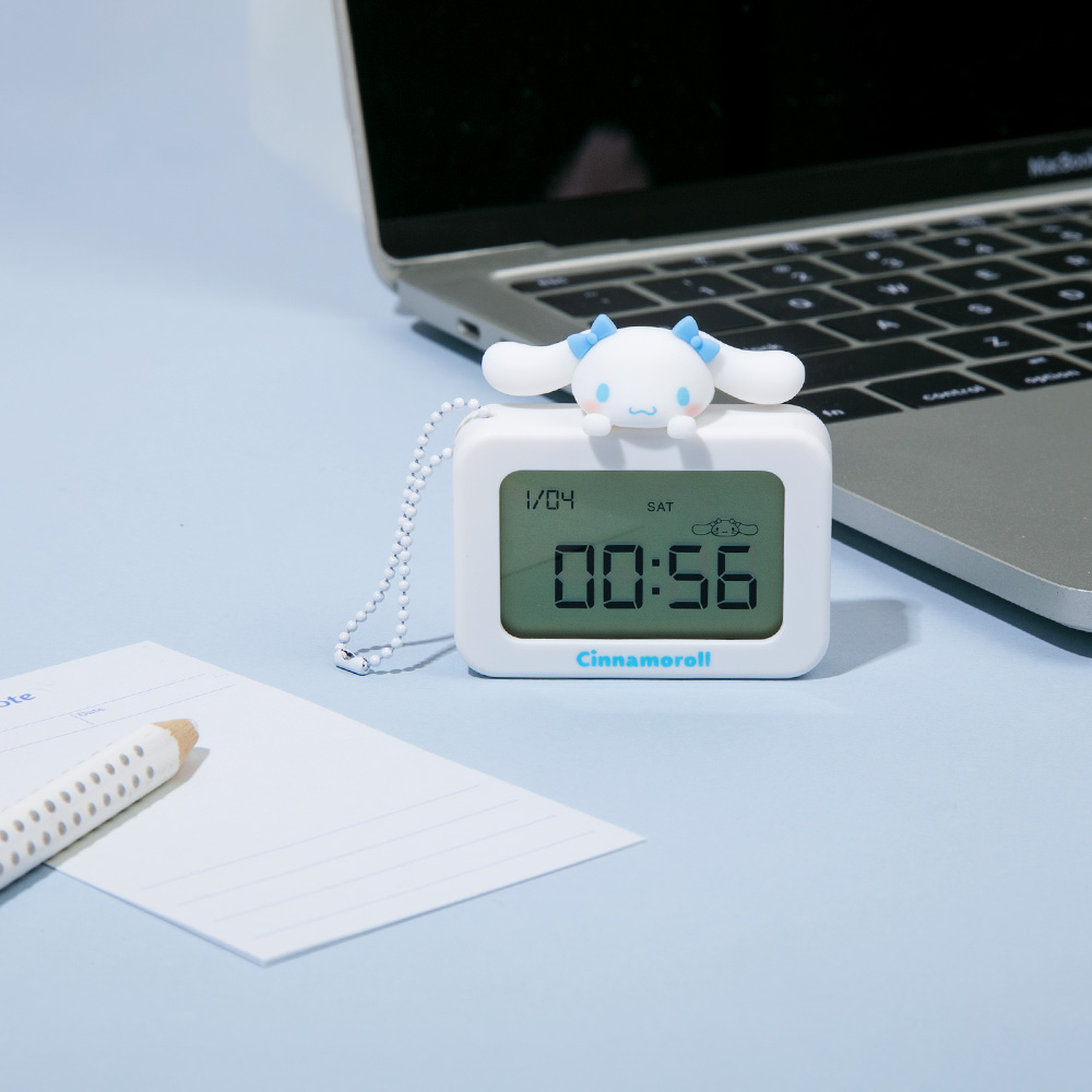 로이체 산리오 캐릭터즈 피규어 미니 키링 탁상시계(Sanrio Characters Figure Mini Keyring Desk Clock) - 5