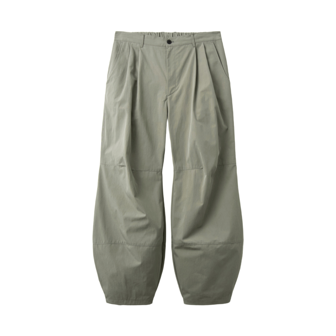 해칭룸 볼륨 팬츠 CN 올리브 그레이(Hatchingroom Volume Pants CN Olive Grey)